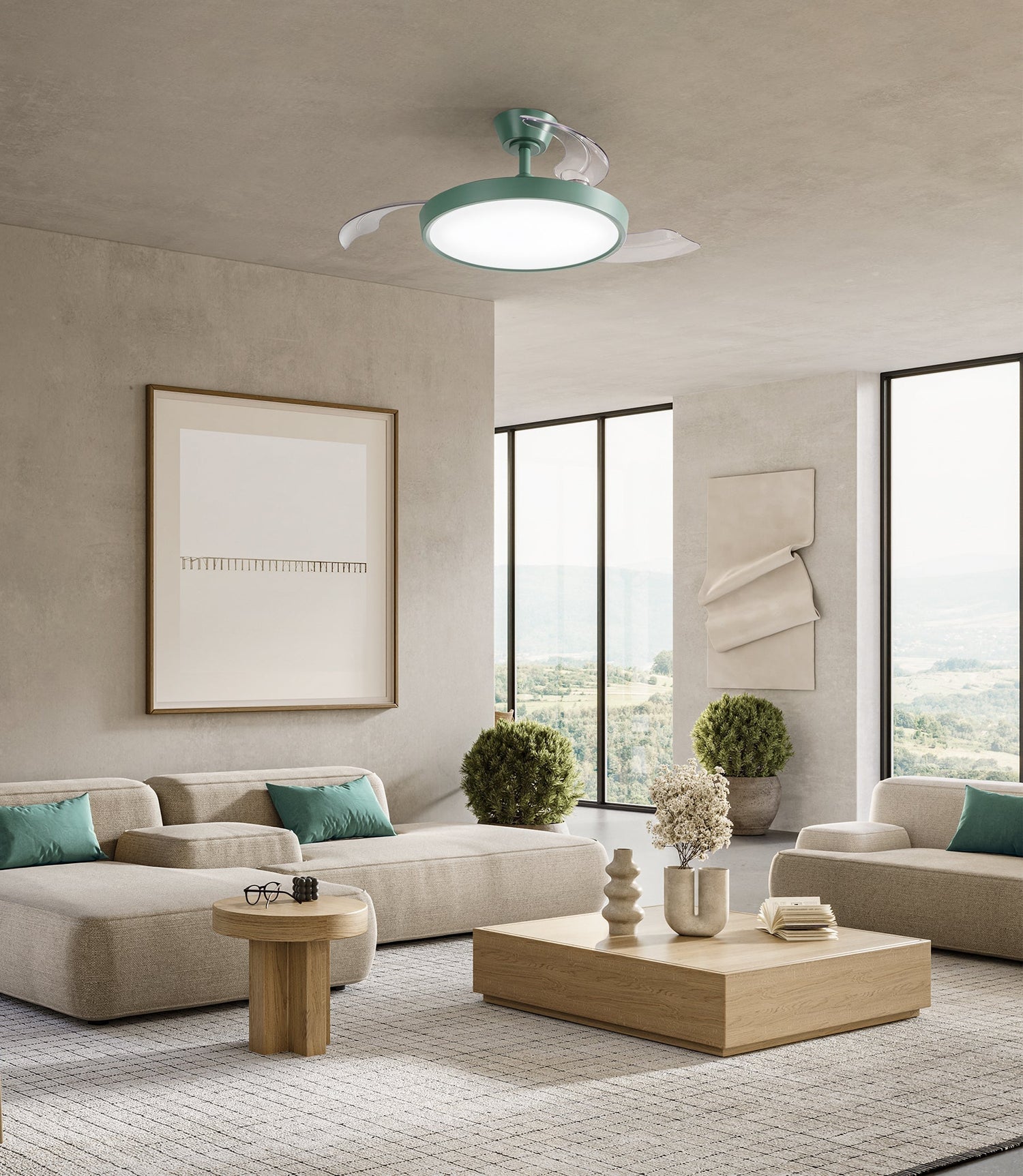Ventilatore da soffitto con luce: come sceglierlo tra design, silenziosità e consumi