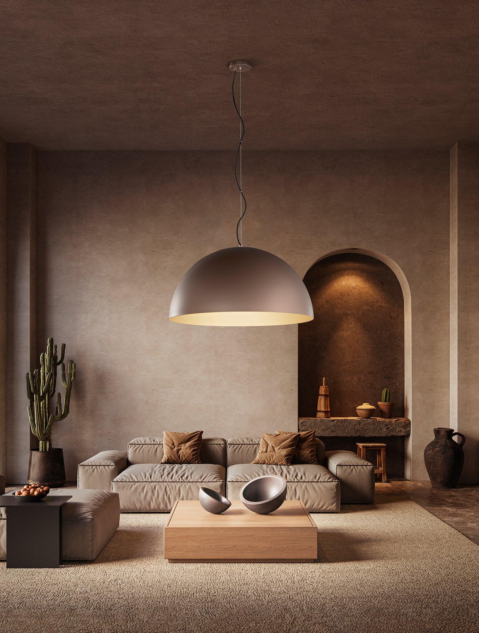 Come scegliere il lampadario per il soggiorno: misure, altezza e stile