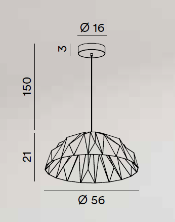Colombus - Sospensione - Lumiavera - 6