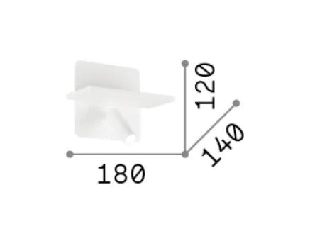 Idea (Presa USB integrata) - Applique - Lumiavera - 5