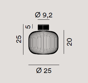 Lucente - Plafoniera - Lumiavera - 2