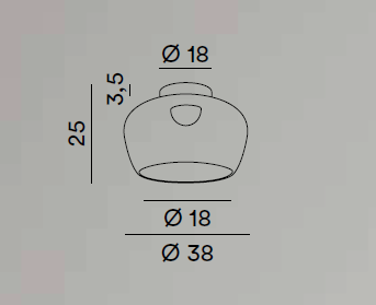 Vega - Plafoniera - Lumiavera - 4