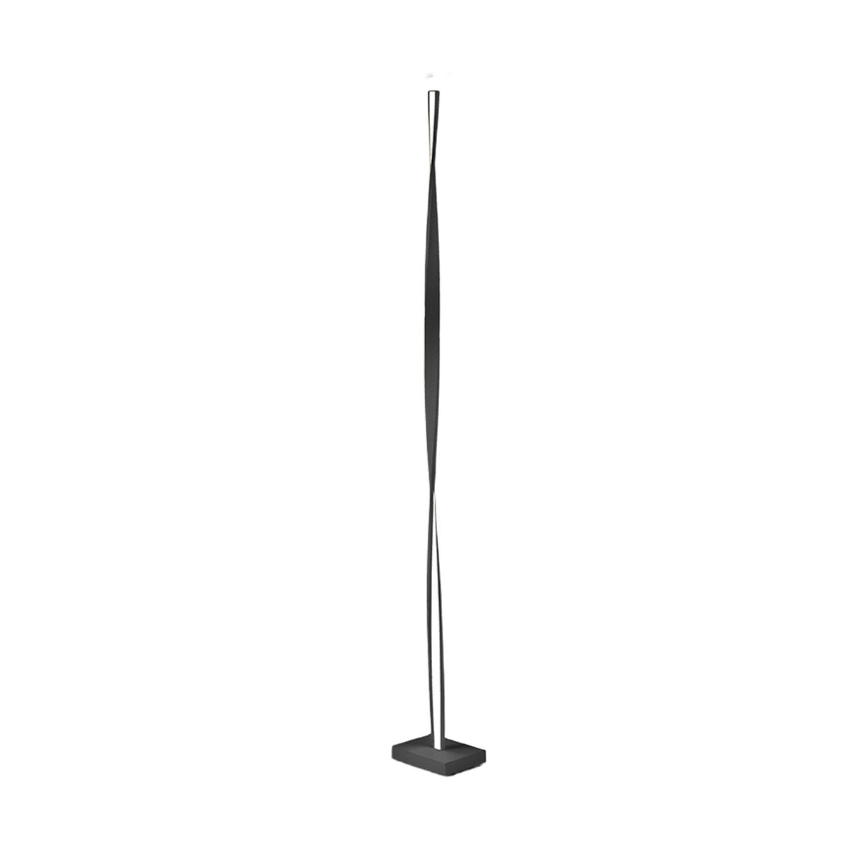 Lampada da terra Aleia colore nero - Lumiavera