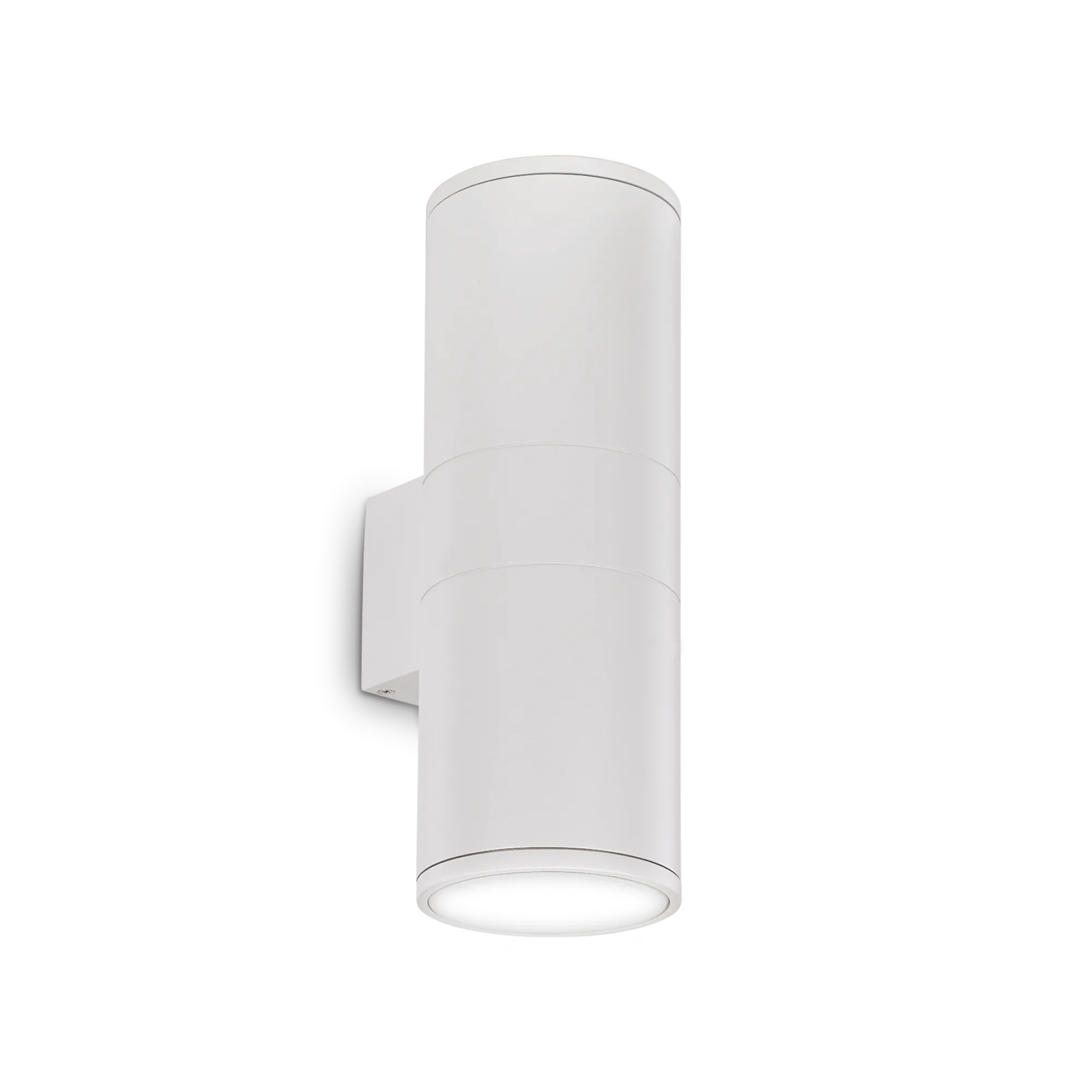 Lampada da parete da esterno Clessidra misura grande, colore bianco - Lumiavera