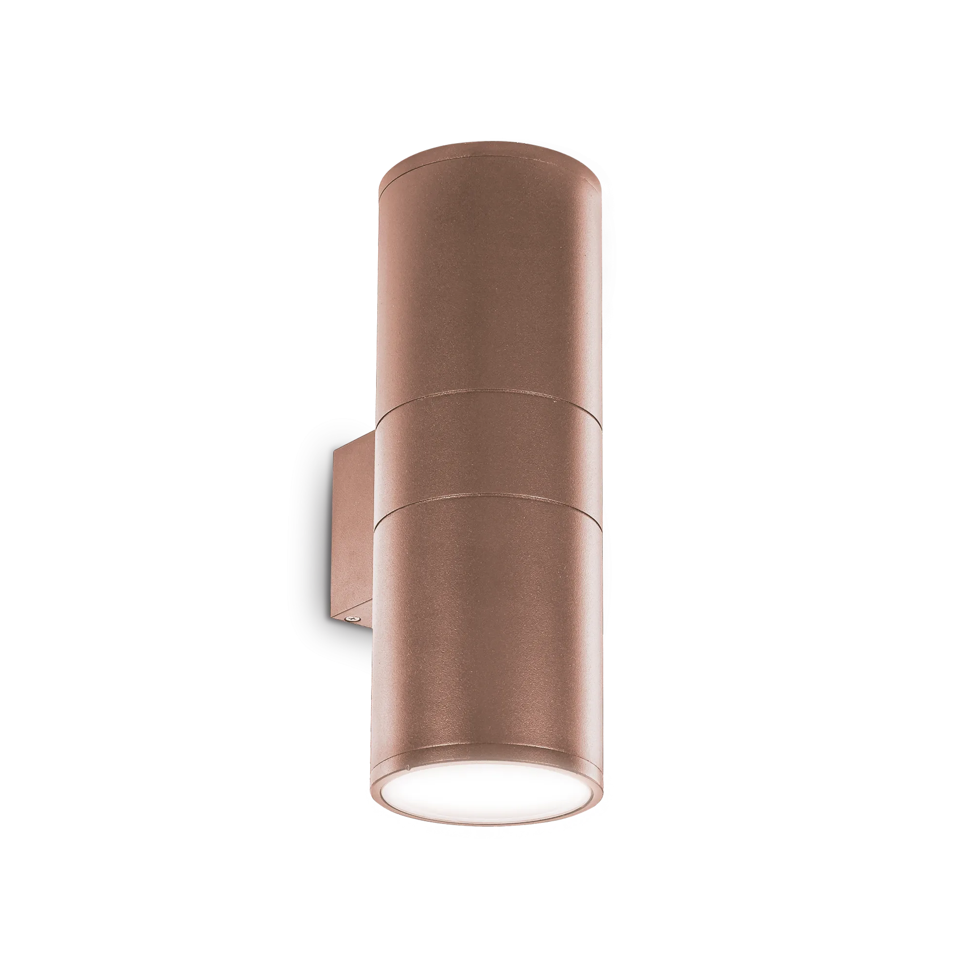 Lampada da parete da esterno Clessidra misura grande, colore caffè - Lumiavera