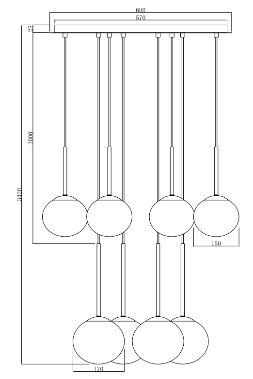 Foglia - Sospensione - Lumiavera - 12