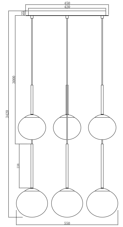 Foglia - Sospensione - Lumiavera - 11