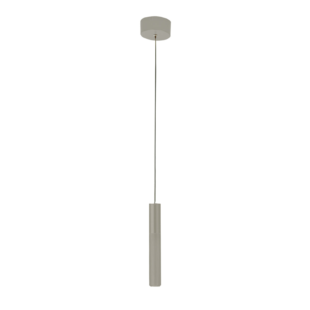 Lampada a sospensione Levi colore tortora - Lumiavera