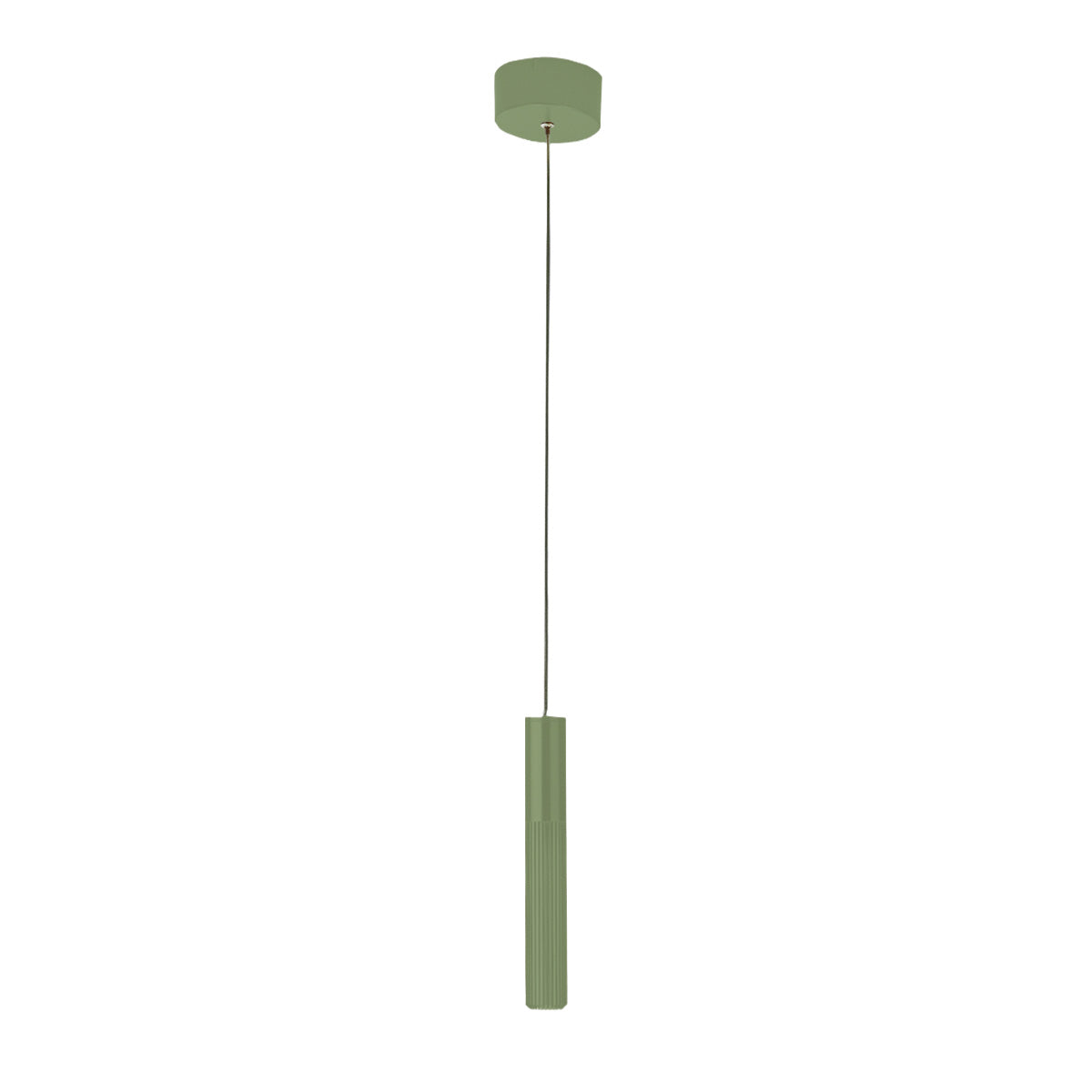 Lampada a sospensione Levi colore verde salvia - Lumiavera