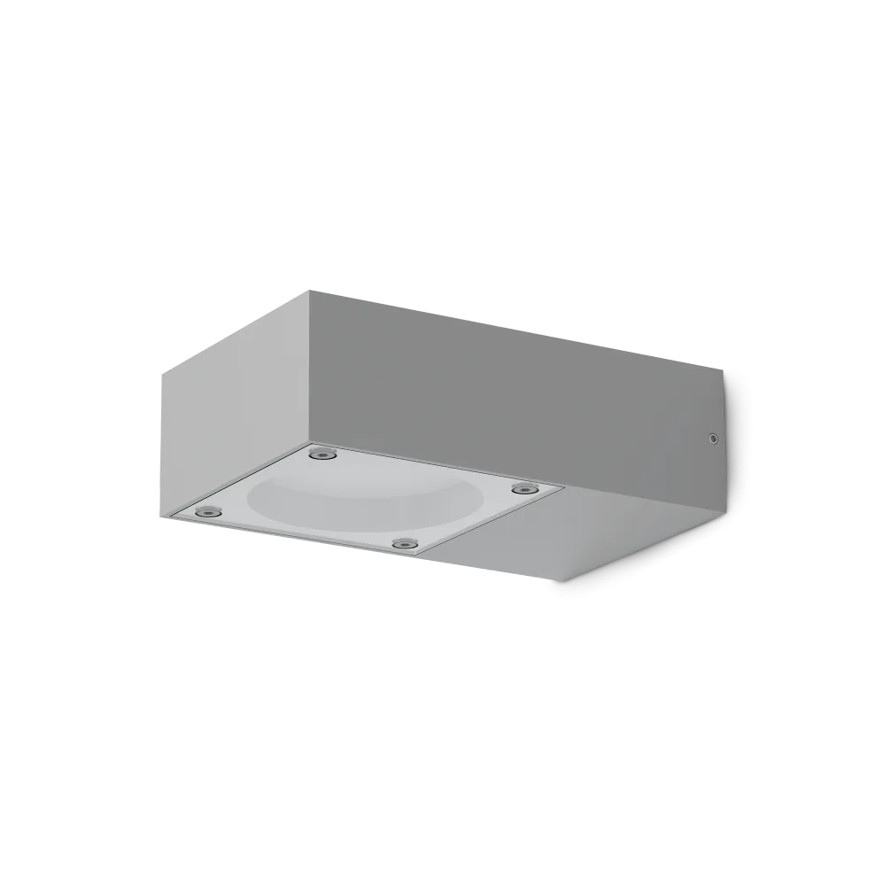 Lampada da esterno Licheva colore grigio - Lumiavera