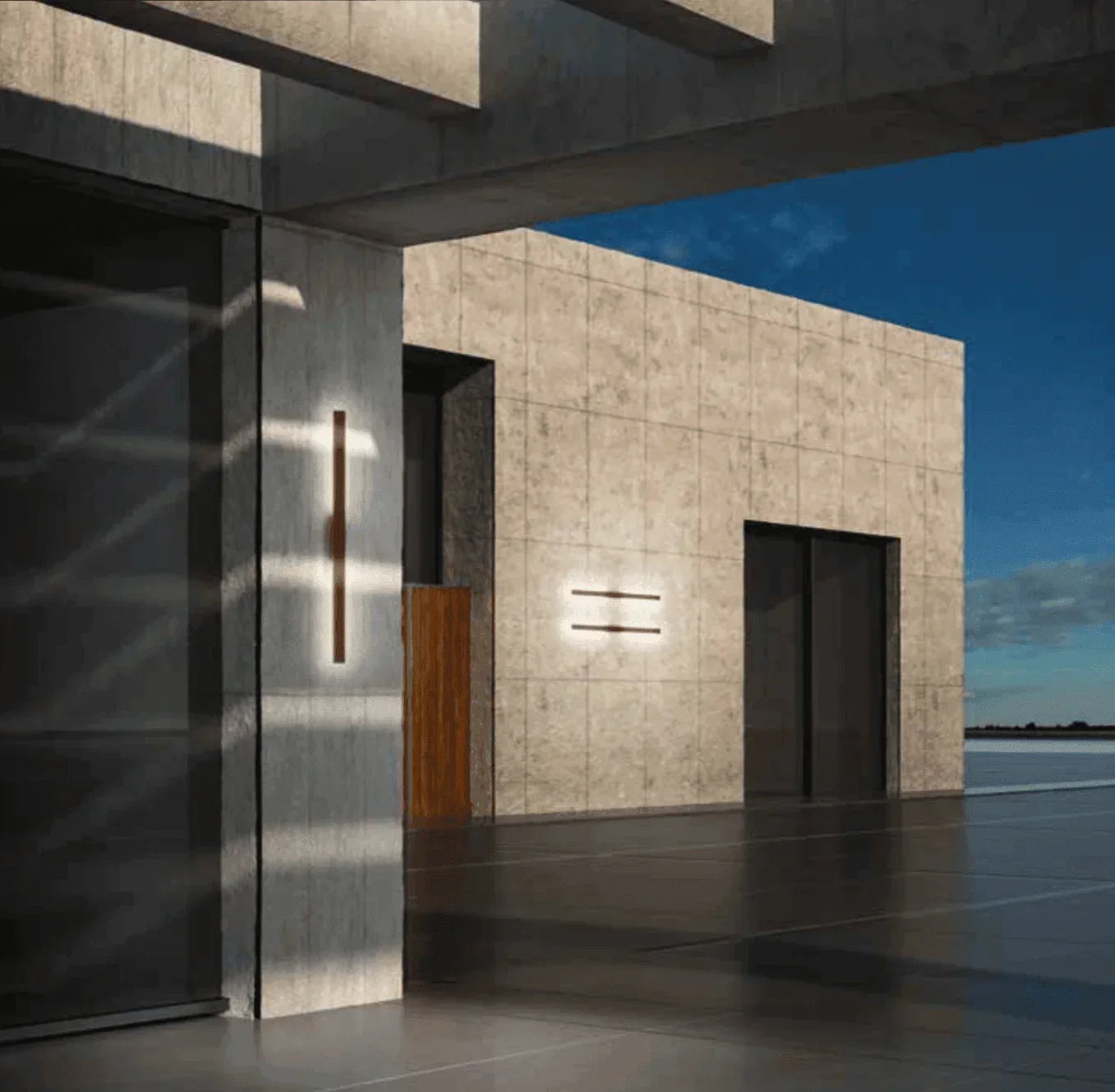 Kronos - Lumiavera - esterno lampada da parete