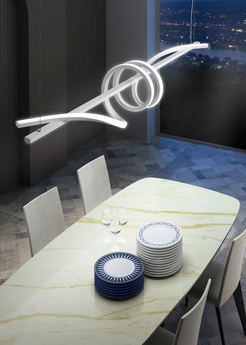 Akriva - Lumiavera - soggiorno cucina camera lampada da soffitto
