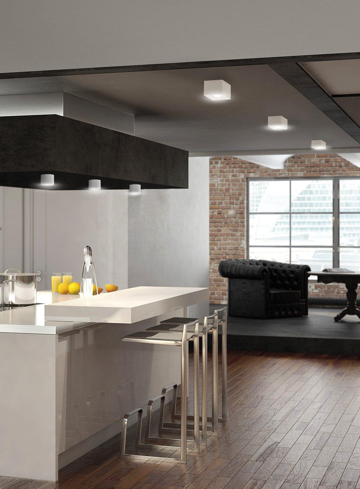 Ogara - Lumiavera - soggiorno cucina camera lampada da soffitto