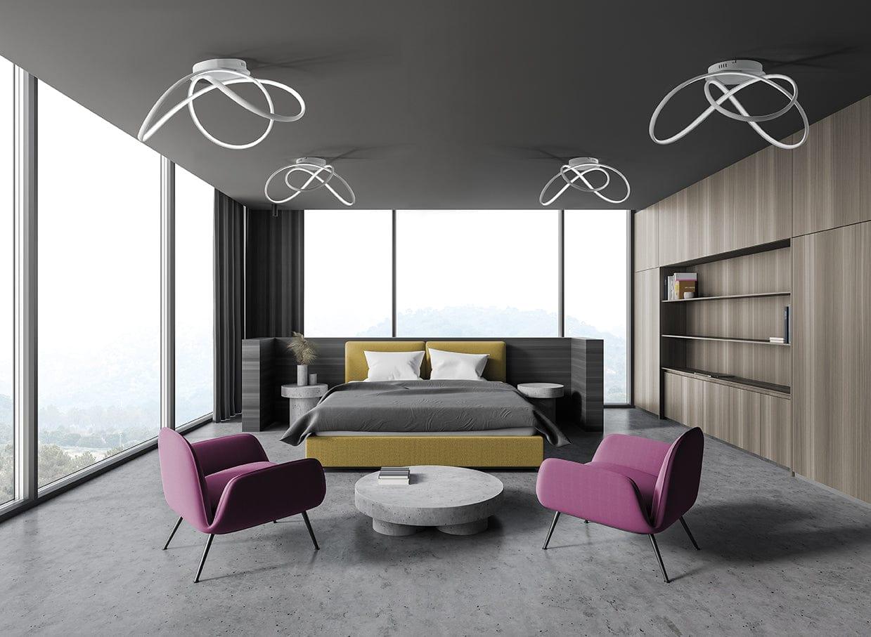 Ovalo - Lumiavera - soggiorno lampada a sospensione