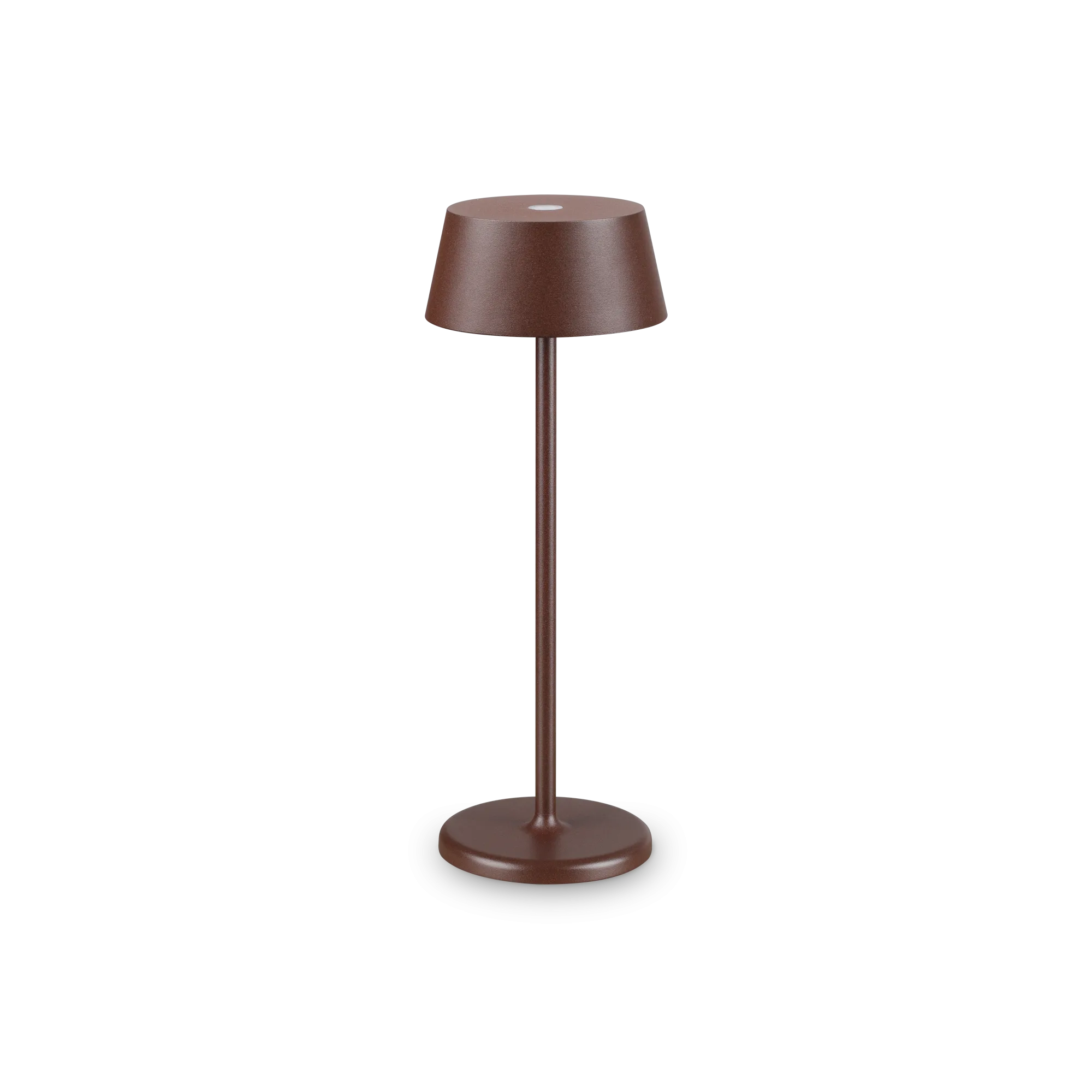 Lampada da tavolo da esterno Milo colore caffè - Lumiavera
