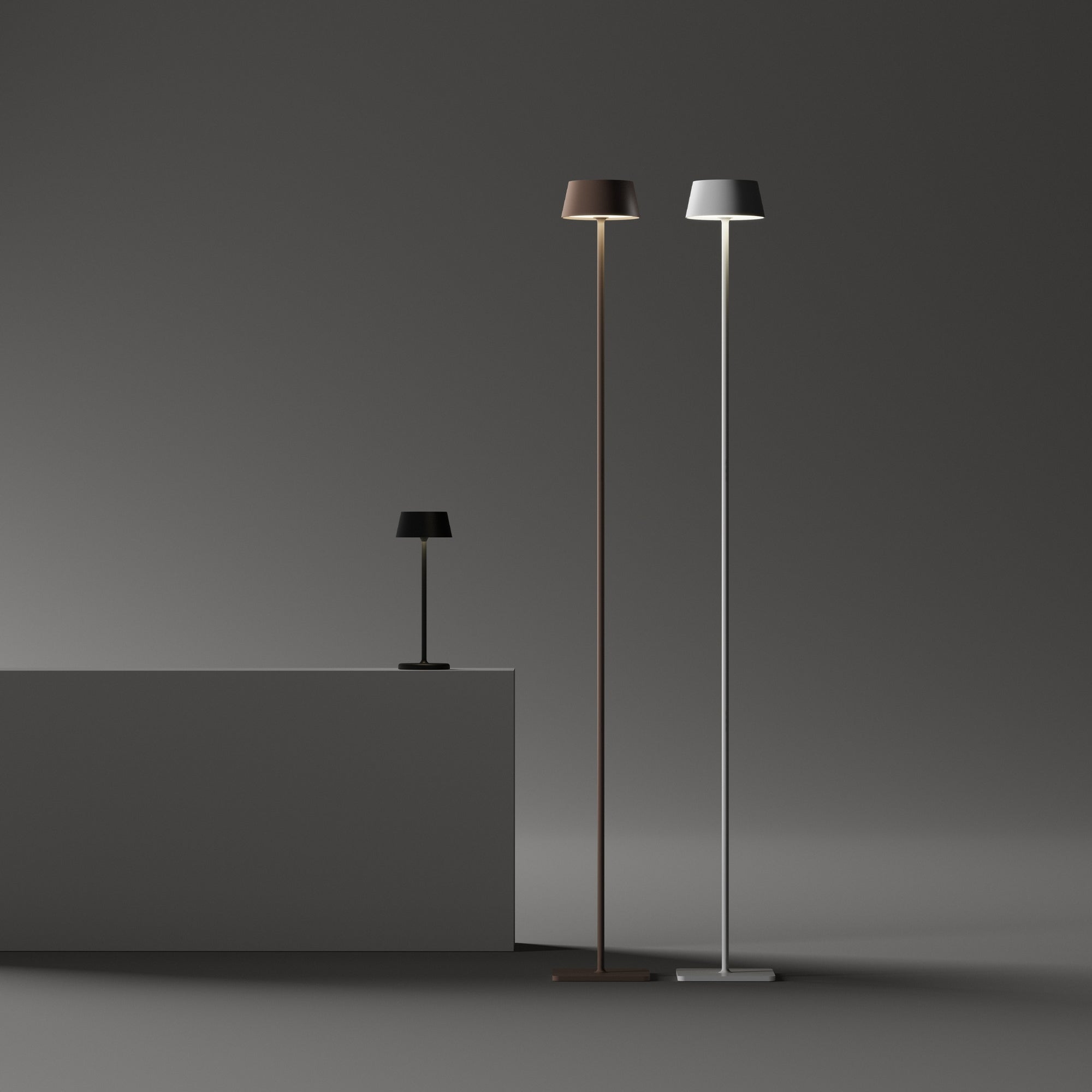 Lampada da terra da esterno Milo Plus in ambiente - Lumiavera