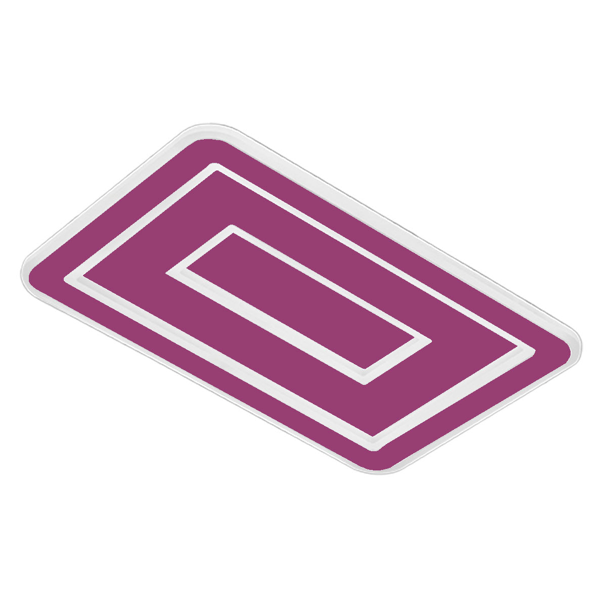 Plafoniera Minos misura grande, colore magenta - Lumiavera