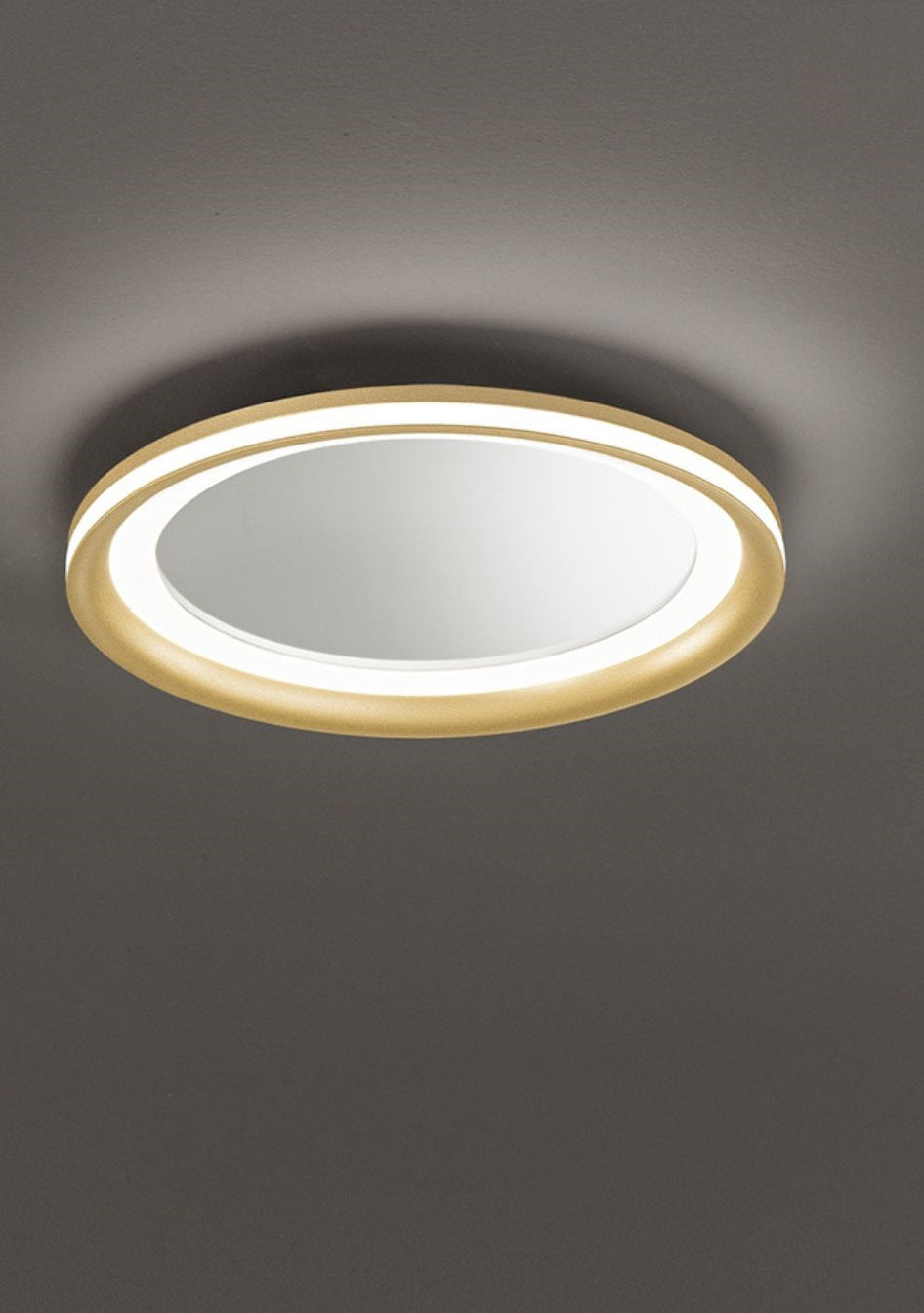 Applique Mirrow misura grande, colore oro - Lumiavera