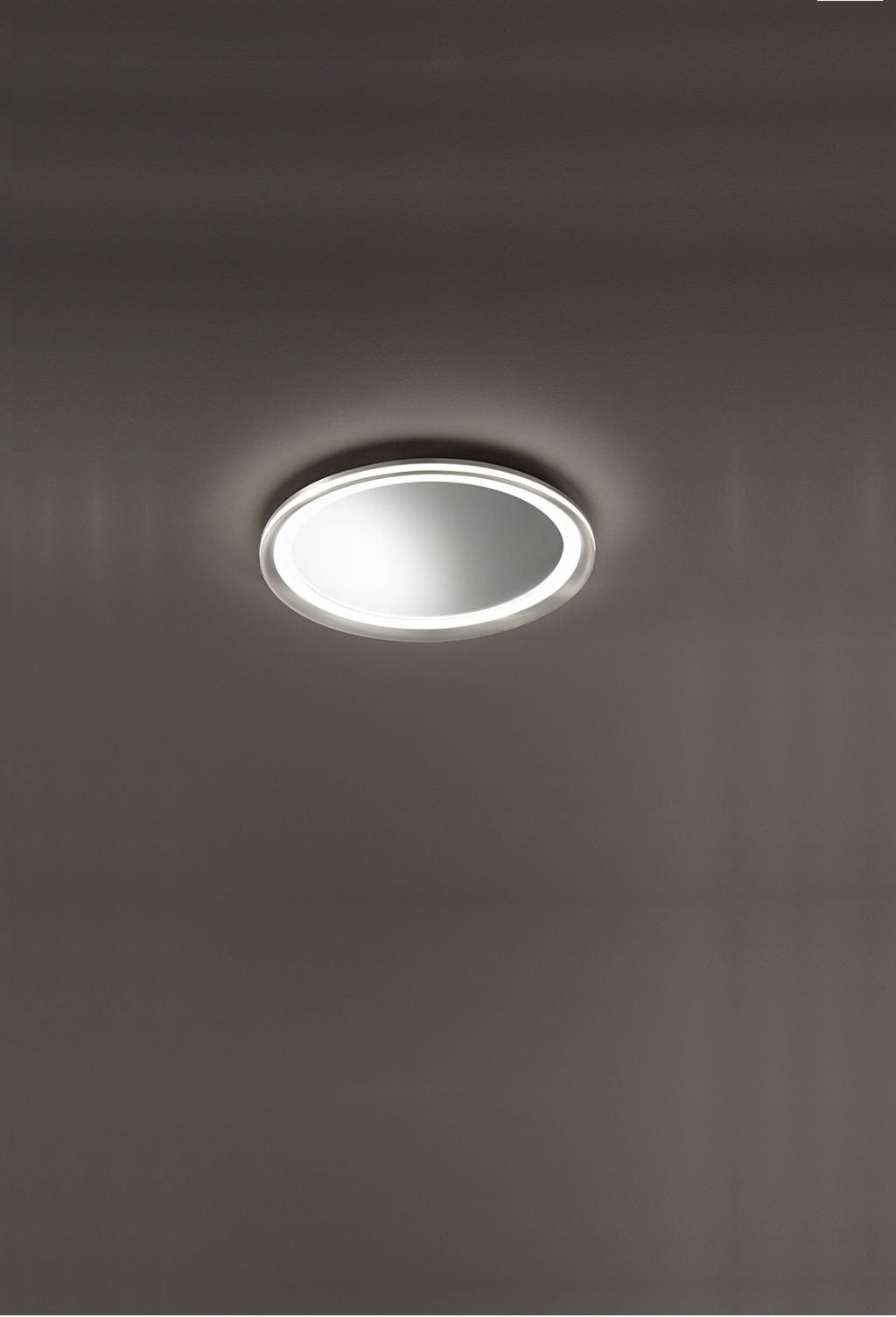 Applique Mirrow misura piccola, colore grigio - Lumiavera