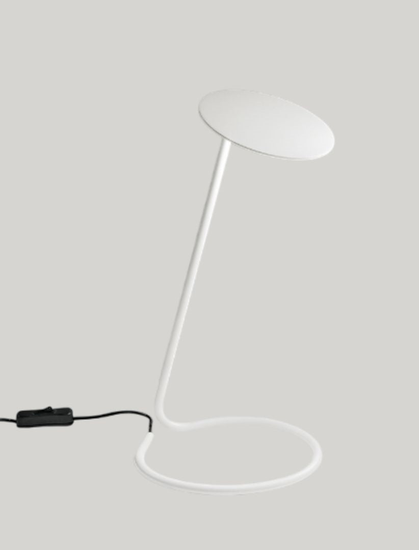 Lampada da tavolo Nessa colore bianco - Lumiavera