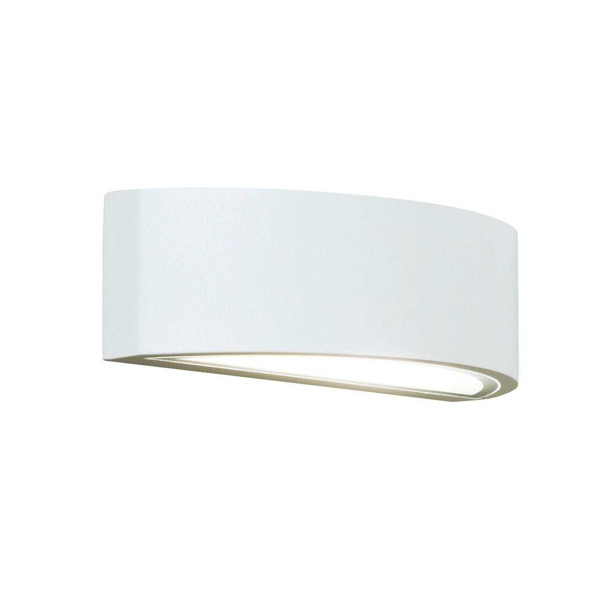 Lampada da parete da esterno Oqua colore bianco - Lumiavera