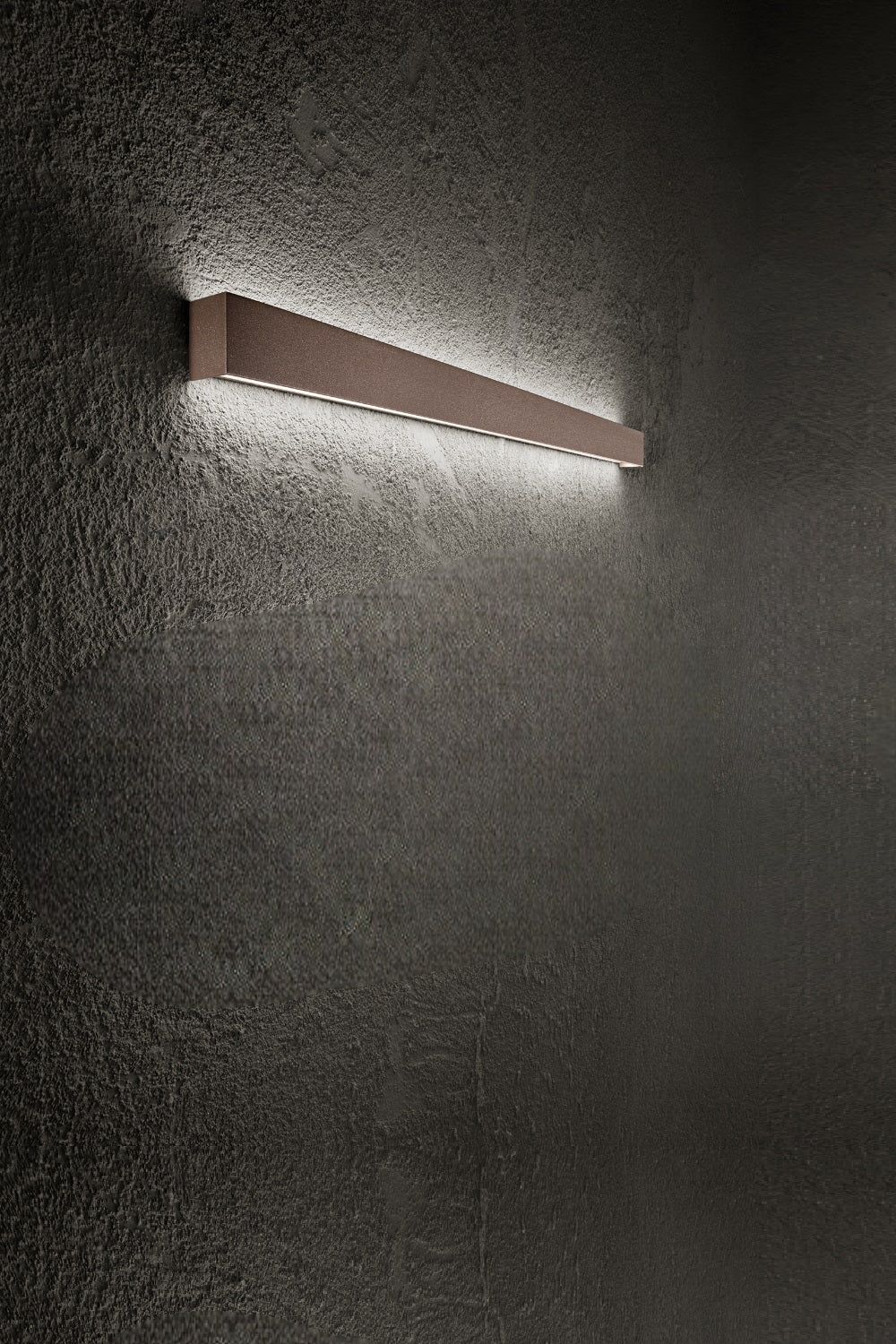 Applique Velia misura 2, colore marrone - Lumiavera