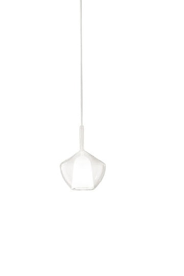 Lampada a sospensione Sabbia colore trasparente, vista 2 - Lumiavera