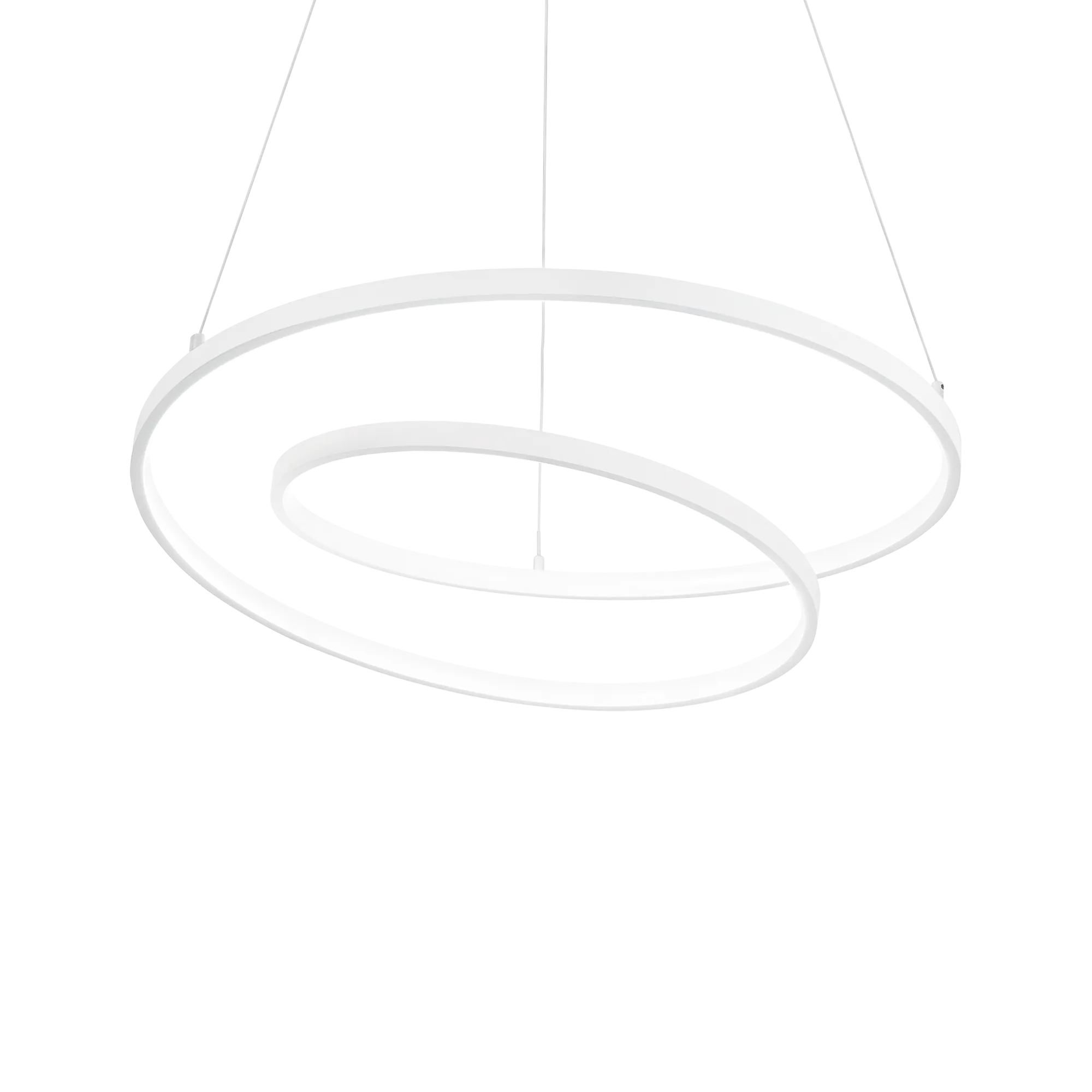 Lampada a sospensione Spirale 80 cm in ambiente - Lumiavera