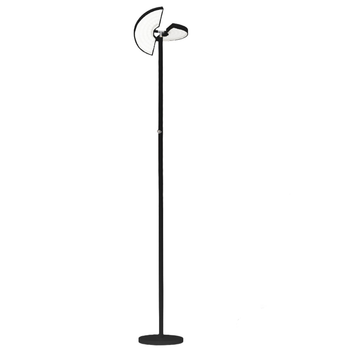 Lampada da terra Zenia colore nero - Lumiavera