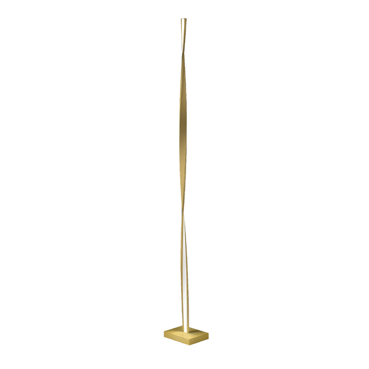 Lampada da terra Aleia colore oro opaco - Lumiavera