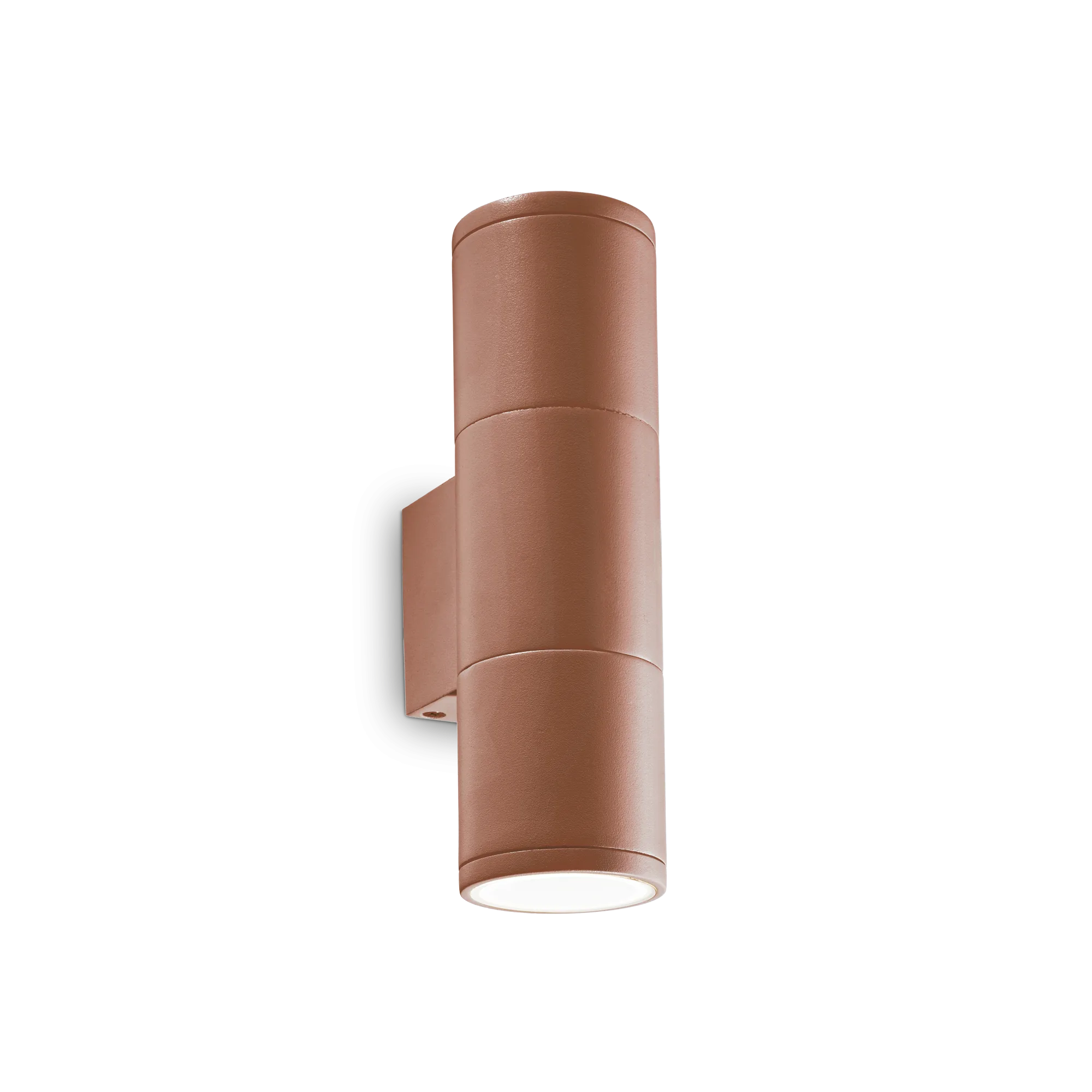 Lampada da parete da esterno Clessidra misura piccola, colore caffè - Lumiavera