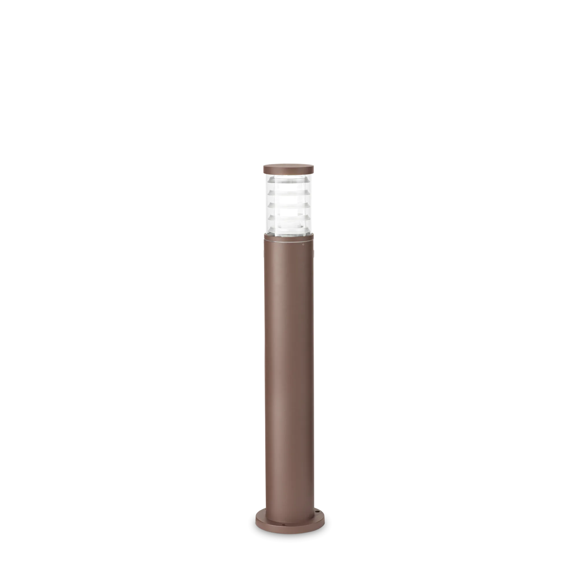 Lampada da terra da esterno Flogi 80 cm, colore caffè - Lumiavera