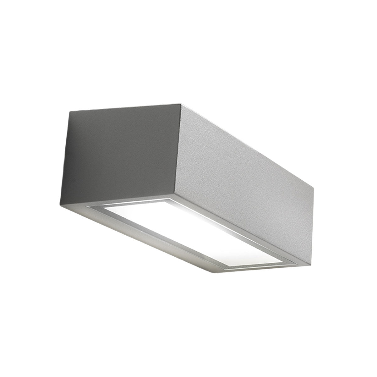 Lampada da parete da esterno Navia colore grigio perla - Lumiavera