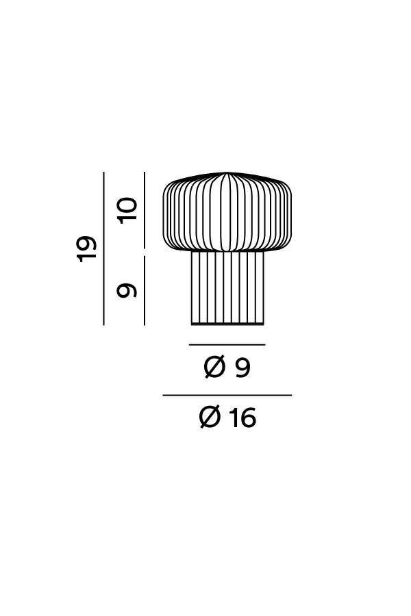 Lampada da tavolo Gaia - Lumiavera - 8