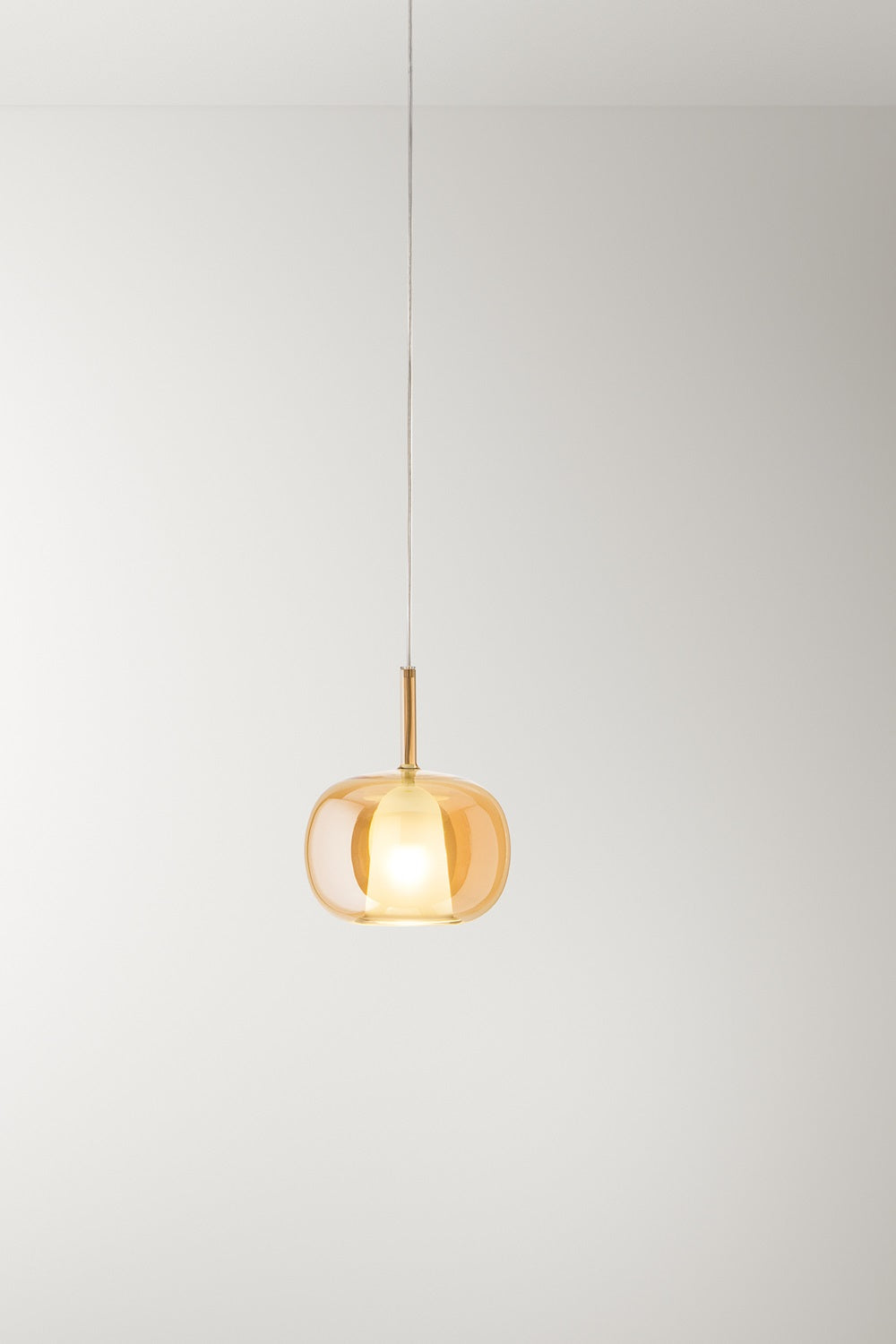 Lampada a sospensione Sabbia colore ambra - Lumiavera
