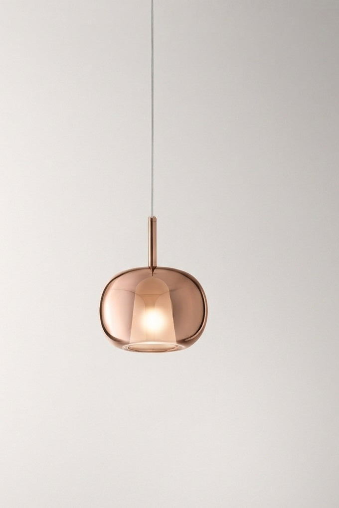Lampada a sospensione Sabbia colore rame - Lumiavera